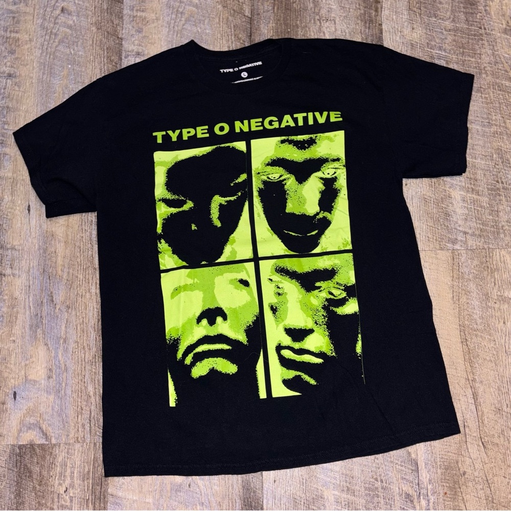 Type O Negative Warped Faces T Shirt